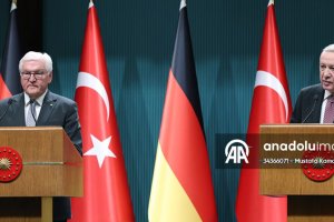  Cumhurbaşkanı Erdoğan, Almanya Cumhurbaşkanı Steinmeier'i resmi törenle karşıladı